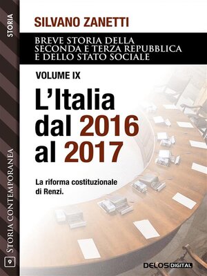 cover image of L'Italia dal 2016 al 2017